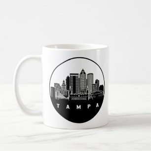 Taza De Café Línea aérea de Tampa Florida
