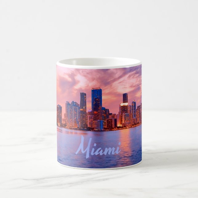 Taza De Café Línea aérea Miami Beach Florida City (Centro)