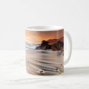 Taza De Café Línea costera Islas Canarias, España