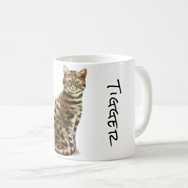Taza De Café Línea de Bengala (Anverso derecho)