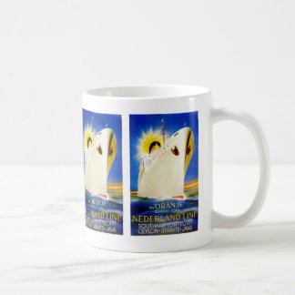 Taza De Café Línea de Nederland del ~ de Oranje