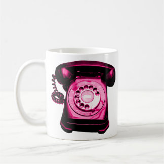 Taza De Café Línea directa Crimson