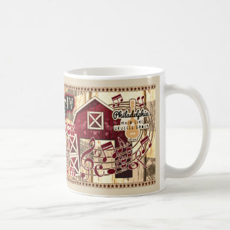 Taza De Café Línea principal Ukulele Barnfest IV de