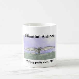 Taza De Café Líneas aéreas de Lilienthal