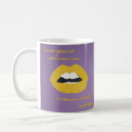Taza De Café Líneas cursis para San Valentín