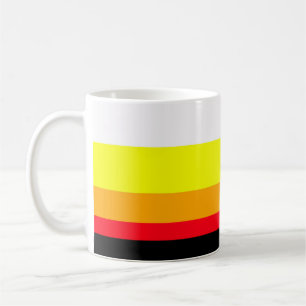 Taza De Café Líneas de otoño