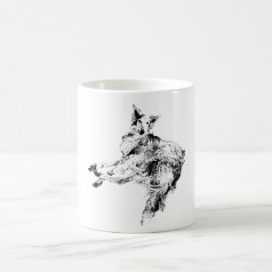 Taza De Café Líneas en Movimiento – Silken Windhound