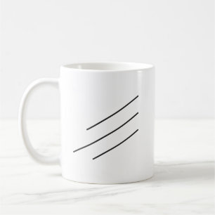 Taza De Café Líneas negras