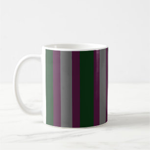 Taza De Café Lineas Verde