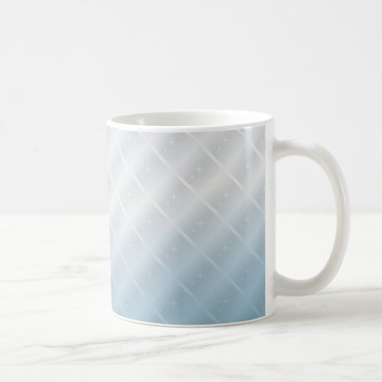 Taza De Café Líneas y estrellas de la pendiente: Arte del