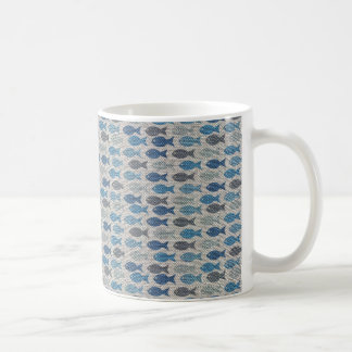Taza De Café Linen Fish