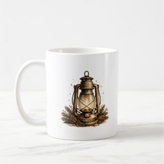 Taza De Café Linterna Navideña Acogedora