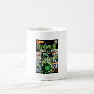 Taza De Café Linterna verde - Cómic sombreado verde