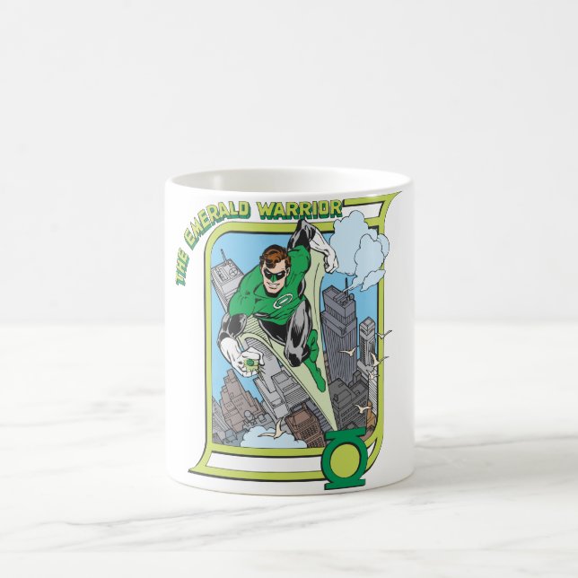 Taza De Café Linterna verde - El guerrero esmeralda (Centro)