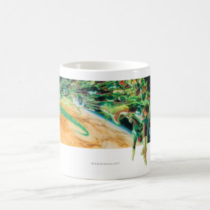 Taza De Café Linternas de Gren que vuelan en espacio