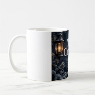 Taza de café Linternas Feliz Navidad