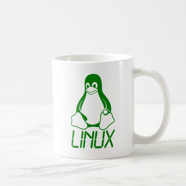 Taza De Café Linux (Derecha)