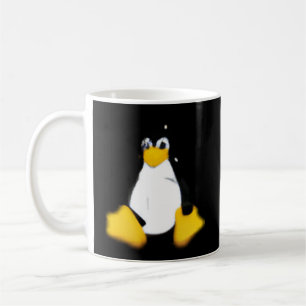 Taza De Café Linux Gris pequeño