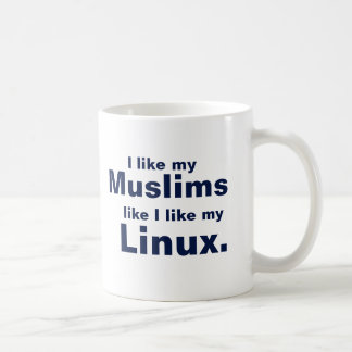 Taza De Café Linux musulmán