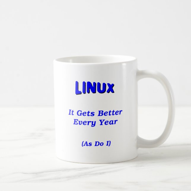 Taza De Café Linux que consigue mejor (Derecha)