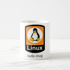Taza De Café Linux - sudo Mug
