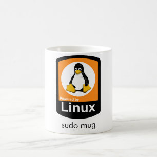 Taza De Café Linux - sudo Mug