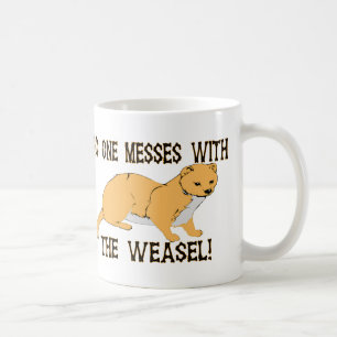 Taza De Café Lío con la comadreja