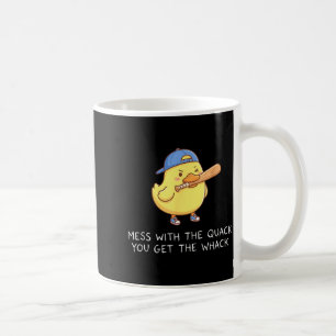 Taza De Café Lío de ganso con el graznido que obtienes el golpe