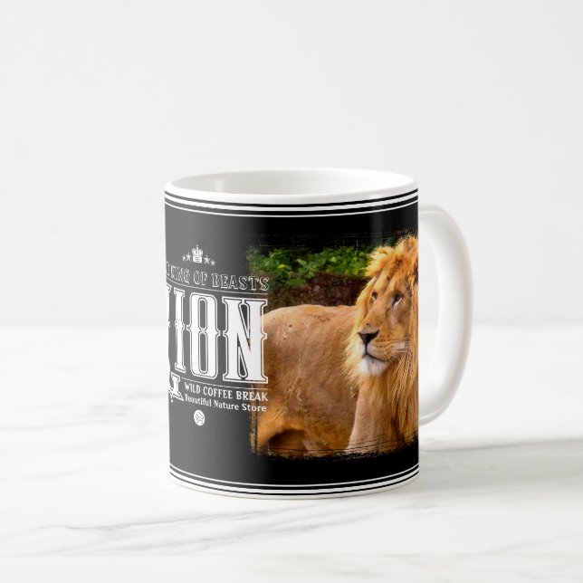 Taza De Café Lion (Anverso derecho)