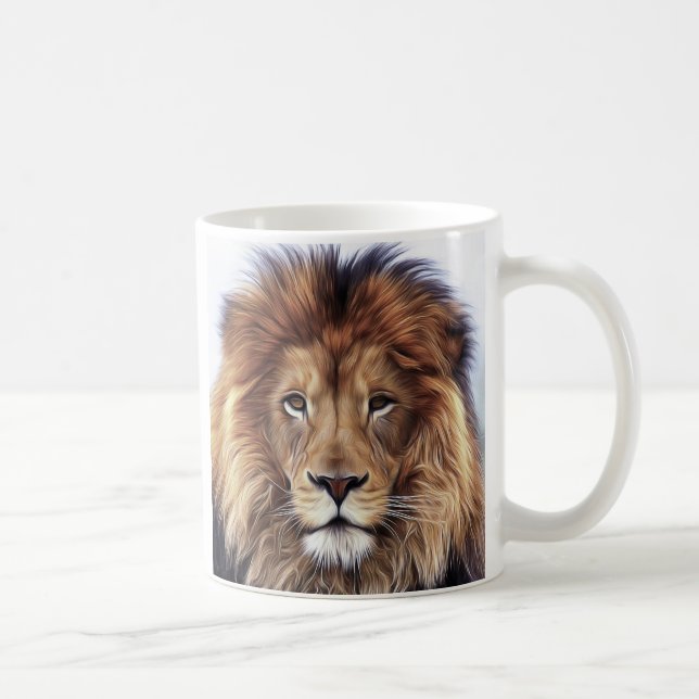 TAZA DE CAFÉ LION COFFEE MUG (Derecha)