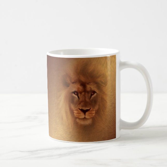Taza De Café Lion Coffee Mug (Derecha)