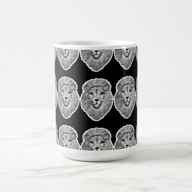 Taza De Café  Lion Face Mug (Centro)