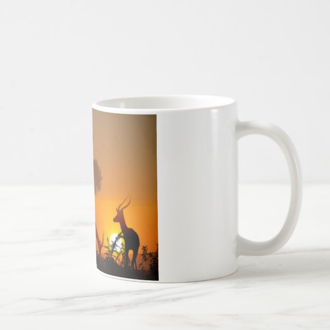 Taza De Café Lion Hunt (Derecha)