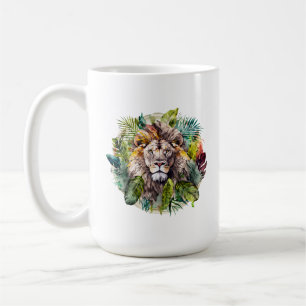 Taza De Café Lion Mug