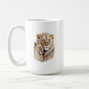 Taza De Café Lion Mug
