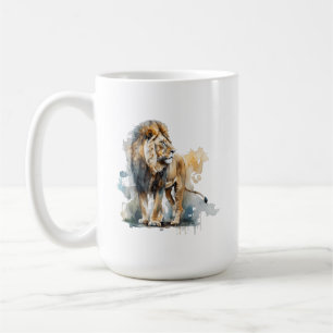 Taza De Café Lion Mug