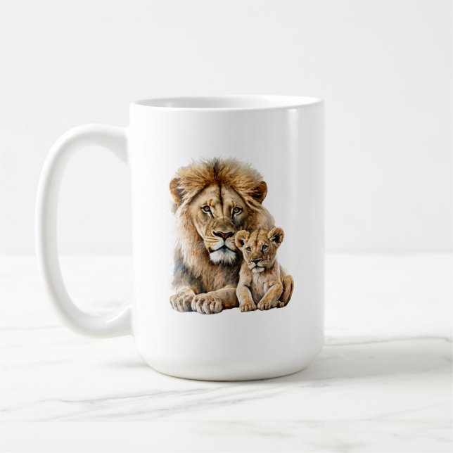 Taza De Café Lion Mug (Izquierda)