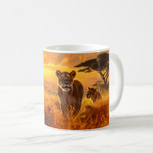 Taza De Café Lionesa africana
