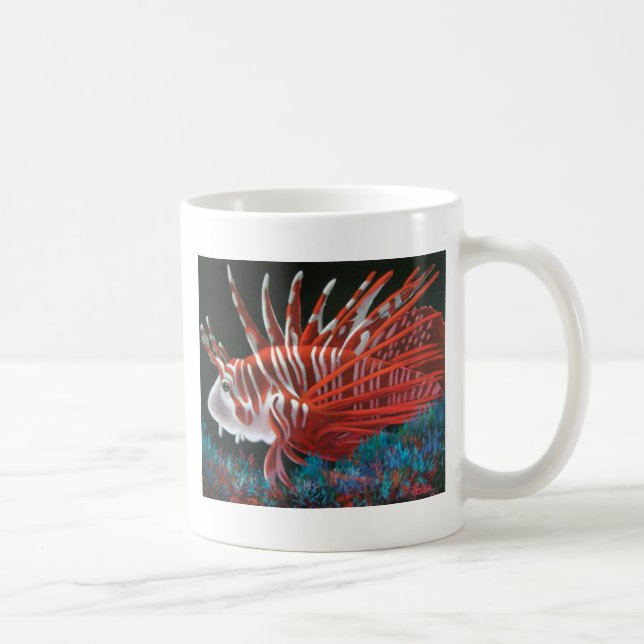 TAZA DE CAFÉ LIONFISH (Derecha)