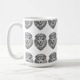 Taza De Café Lion's Head Mug