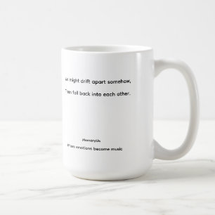 Taza de café lírica MemoryUs – “Still Us”