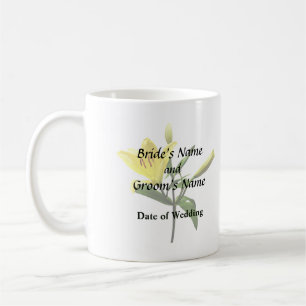 Taza De Café Lirio amarillo