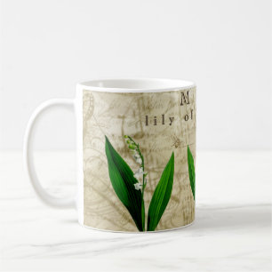 Taza De Café Lirio de los valles de mayo