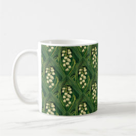 Taza De Café Lirio de valle venenoso art nouveau