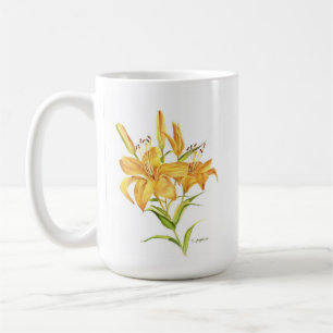 Taza De Café Lirio tigrado y su significado