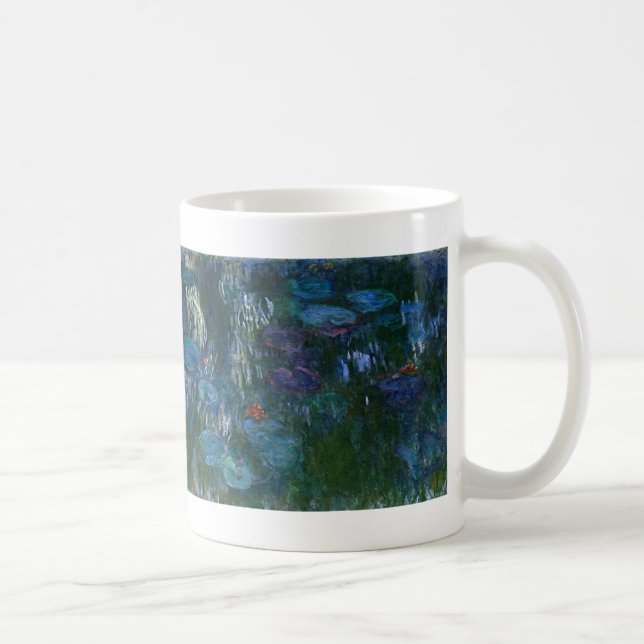 Taza De Café Lirios de agua - Claude Monet (Derecha)