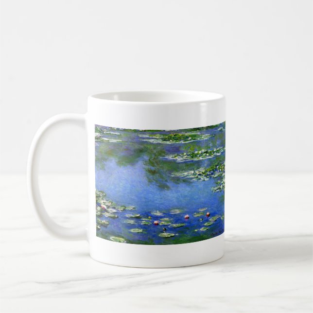 Taza De Café Lirios de agua de Claude Monet (Izquierda)