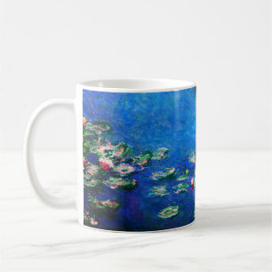 Taza De Café Lirios de agua vintage de Claude Monet