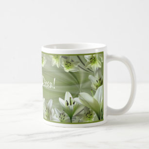 Taza De Café ¡Lirios para Pascua!
