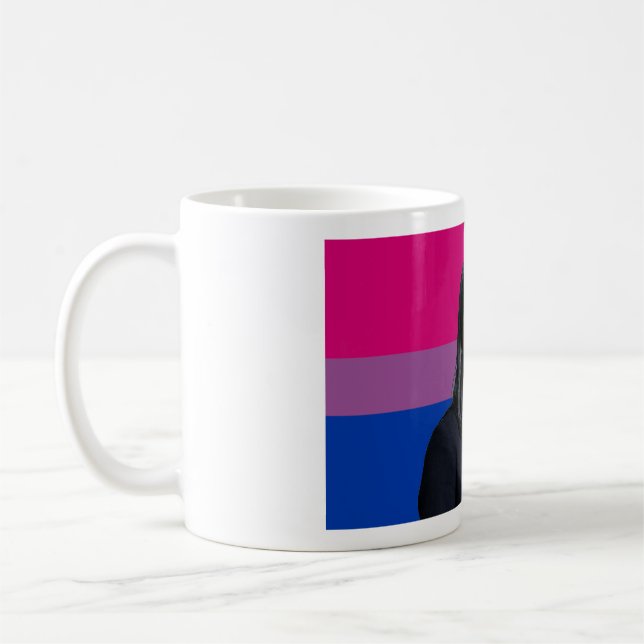 Taza De Café Lisa Nandy Bisexual Flag Mug (Izquierda)
